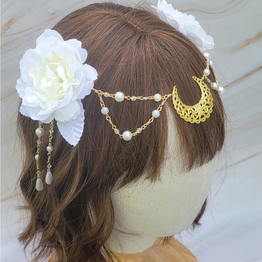 Sakura Fairy Lady of the Moon Headress Sailormoon Queen Serenity Serena